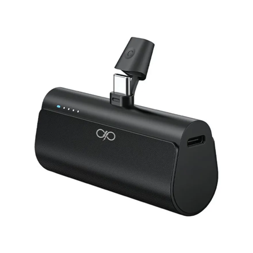 BIGBEN Connected - Banque d'alimentation - integrated USB-C connector - 5000 mAh - 20 Watt - PD, Quick Charge (24 pin USB-C) - noir