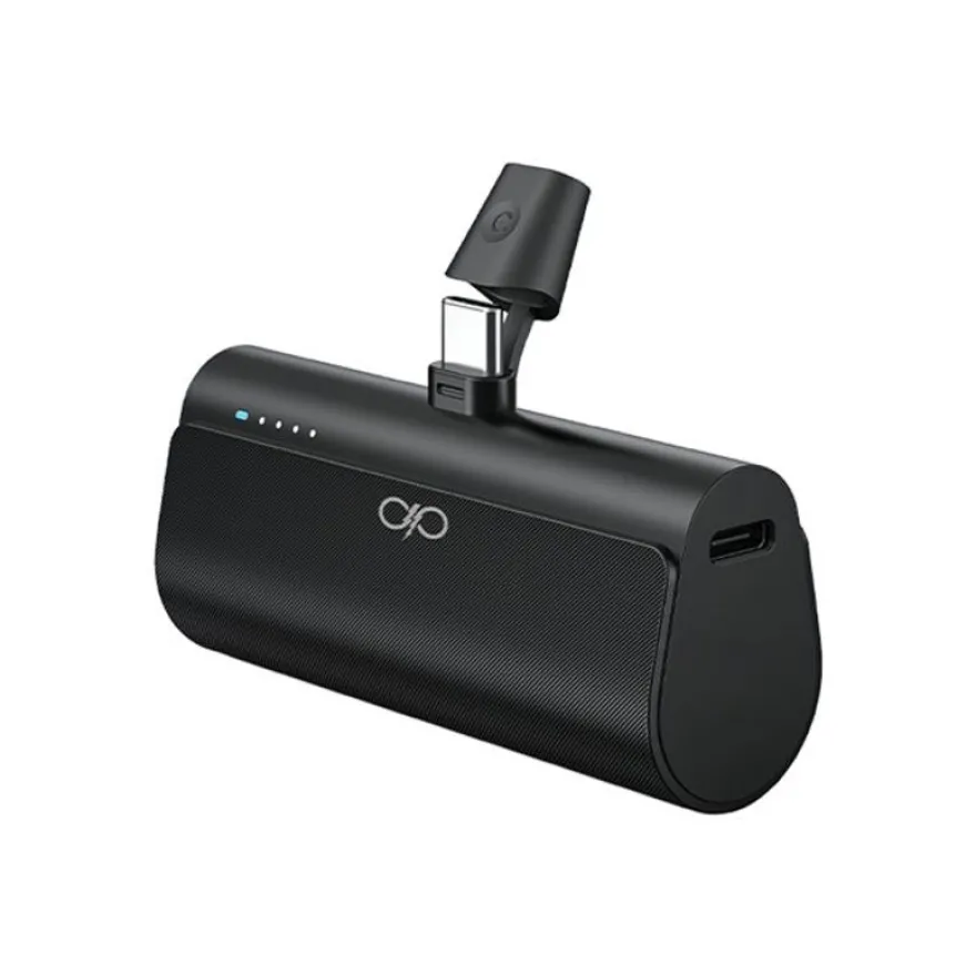 BIGBEN Connected - Banque d'alimentation - integrated USB-C connector - 5000 mAh - 20 Watt - PD, Quick Charge (24 pin USB-C) - noir