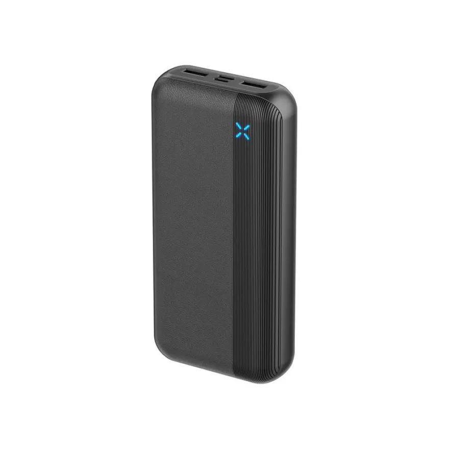 BIGBEN Connected - Banque d'alimentation - ultra-fast - 20000 mAh - 20 Wh - 2.4 A - PD, Quick Charge - 3 connecteurs de sortie (USB, 24 pin USB-C) - noir