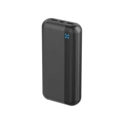 BIGBEN Connected - Banque d'alimentation - ultra-fast - 20000 mAh - 20 Wh - 2.4 A - PD, Quick Charge - 3 connecteurs de sortie (USB, 24 pin USB-C) - noir