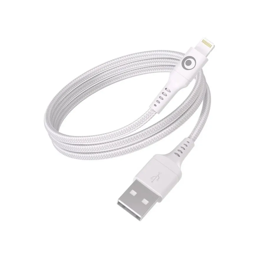 BIGBEN Connected - Câble Lightning - USB mâle pour Lightning mâle - 1.2 m - blanc