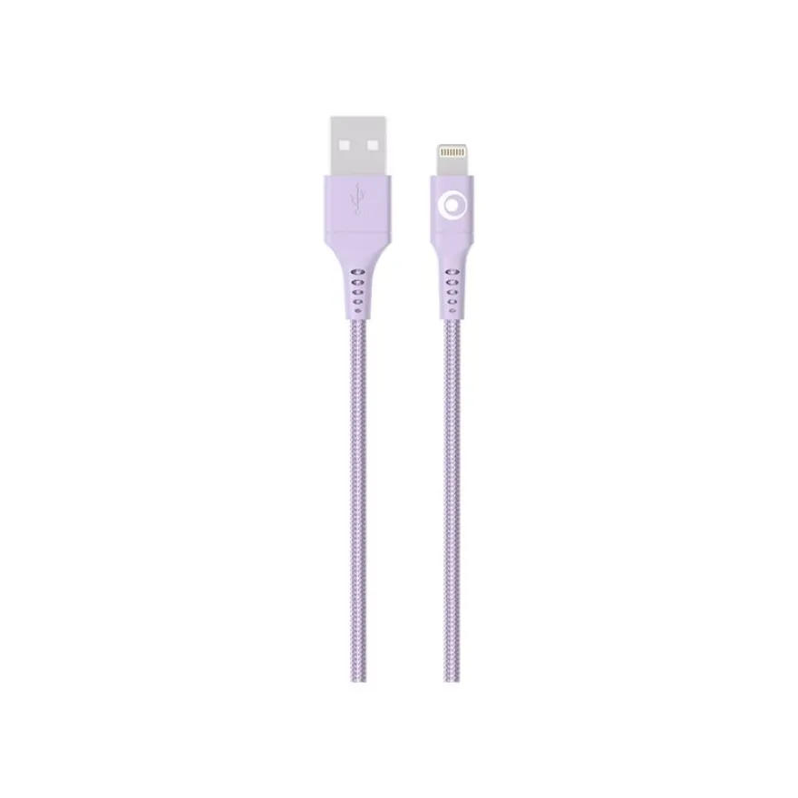 BIGBEN Connected - Câble Lightning - USB mâle pour Lightning mâle - 1.2 m - violet