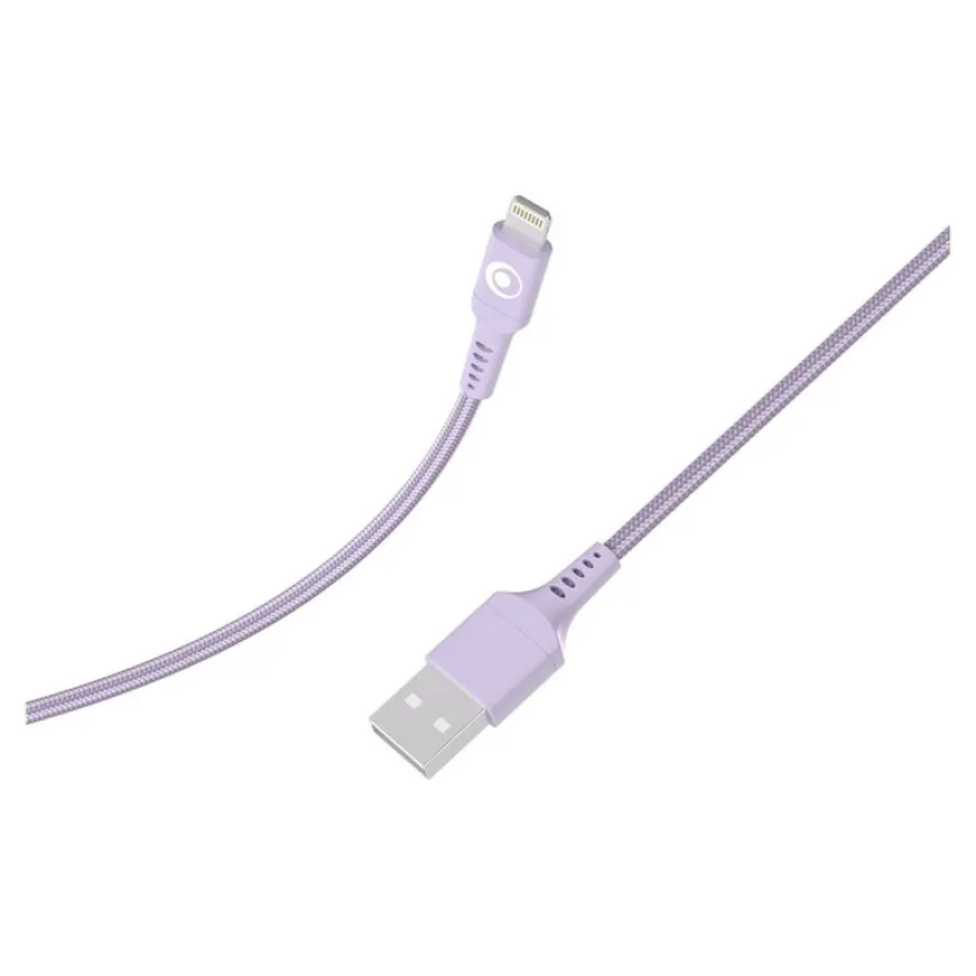 BIGBEN Connected - Câble Lightning - USB mâle pour Lightning mâle - 1.2 m - violet