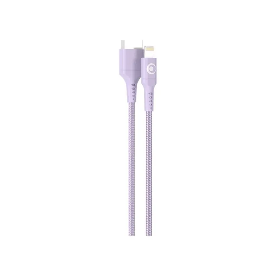BIGBEN Connected - Câble Lightning - USB mâle pour Lightning mâle - 1.2 m - violet