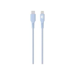 BIGBEN Connected - Câble Lightning - 24 pin USB-C mâle pour Lightning mâle - 1.2 m - bleu