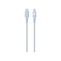 BIGBEN Connected - Câble Lightning - 24 pin USB-C mâle pour Lightning mâle - 1.2 m - bleu