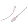 BIGBEN Connected - Câble Lightning - USB mâle pour Lightning mâle - 1.2 m - rose