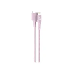 BIGBEN Connected - Câble Lightning - USB mâle pour Lightning mâle - 1.2 m - rose