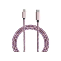 Bigben Connected - câble Lightning - 2 m - rose