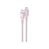 BIGBEN Connected - Câble USB-C pour 24 pin USB-C (M) - 3A/60W - 1.2 m - rose