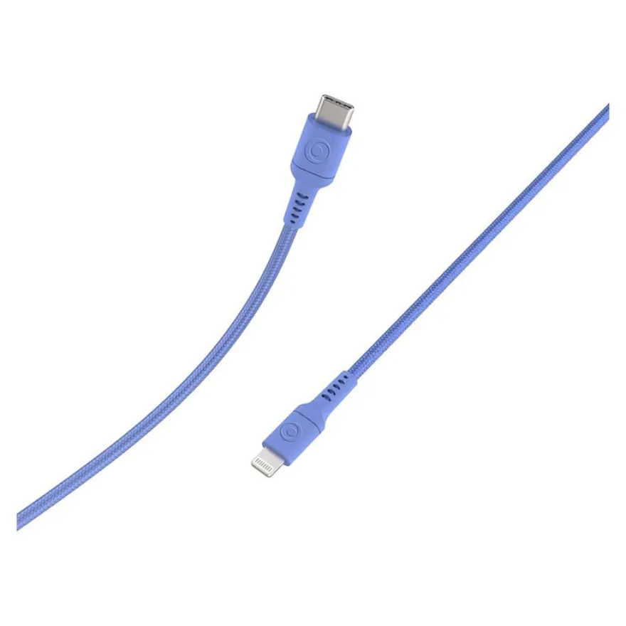 BIGBEN Connected - Câble USB - USB-C (M) pour Lightning (M) - 1.2 m - bleu