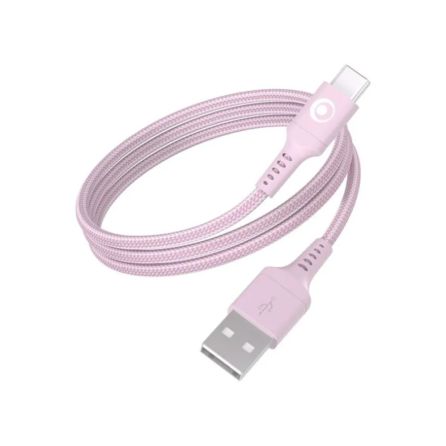 BIGBEN Connected - Câble USB pour 24 pin USB-C (M) - 1.2 m - rose