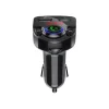 BigBen CONNECTED - Chargeur allume cigare double avec transmetteur FM - USB-A + USB-C - noir