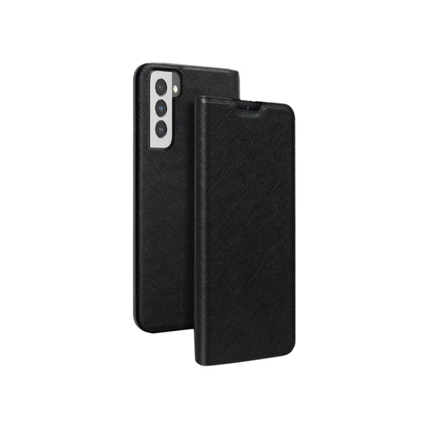 Bigben Connected - Etui folio pour Samsung S21FE 5G - noir