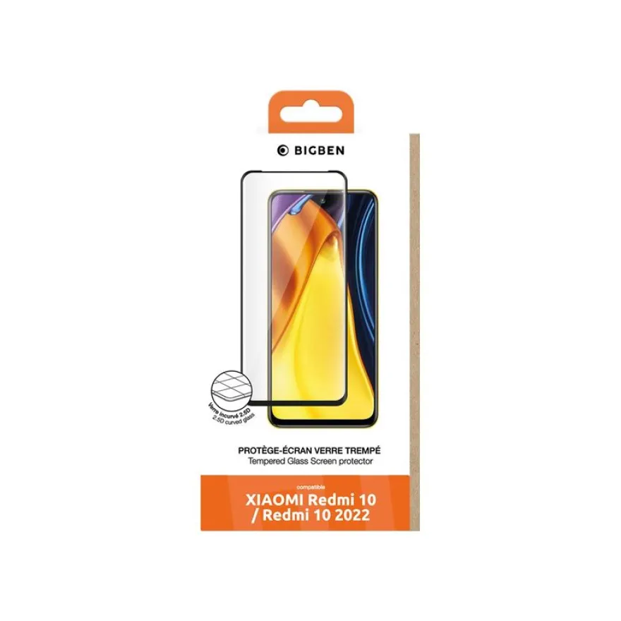 BigBen CONNECTED - verre trempé pour Redmi 10 4G/10 2022