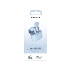 BIGBEN Connected COLORBUDS - Écouteurs sans fil avec micro - bleu