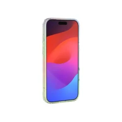 BIGBEN Connected Hybrid - Coque de protection pour iPhone 17 Pro - irisé transparent