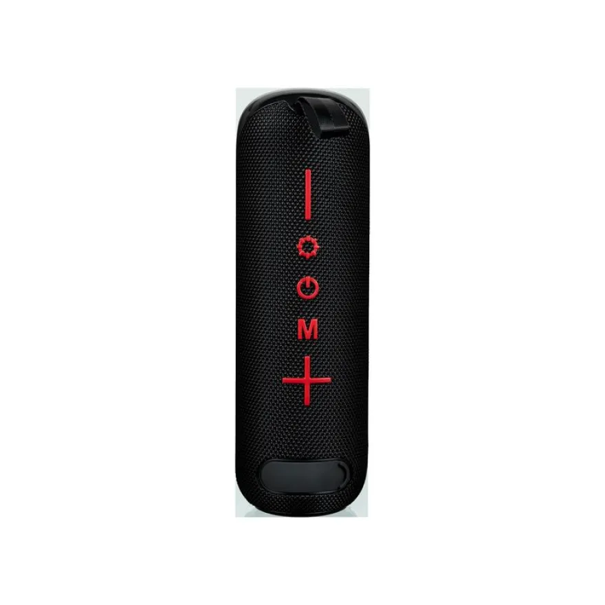 BigBen PARTY TUBE - Mini enceinte Bluetooth - lumineuse - noir