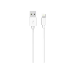 BigBen WOW - câble de charge et de synchronisation USB/Connectique Lightning - 1m - blanc