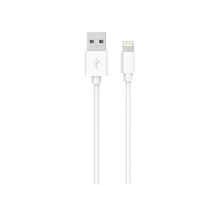 BigBen WOW - câble de charge et de synchronisation USB/Connectique Lightning - 1m - blanc