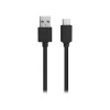 BigBen WOW - câble de charge et de synchronisation USB/USB C - 1m - noir