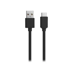 BigBen WOW - câble de charge et de synchronisation USB/USB C - 1m - noir
