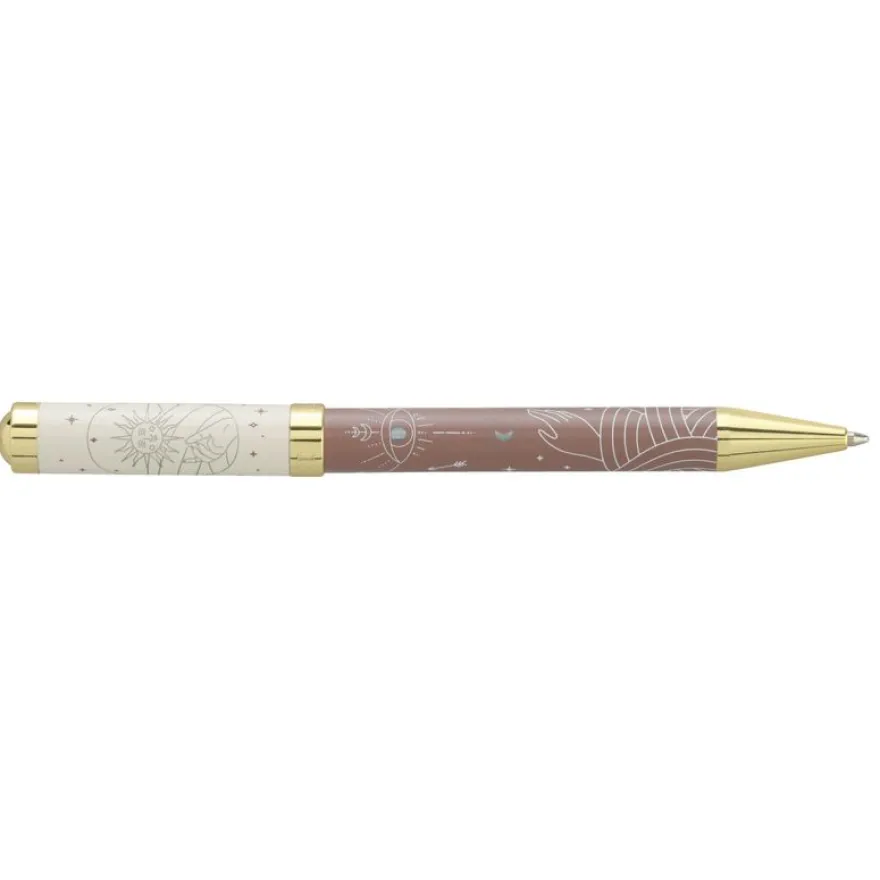 Bille ENZO VARINI "Celestial" coloris marron & beige