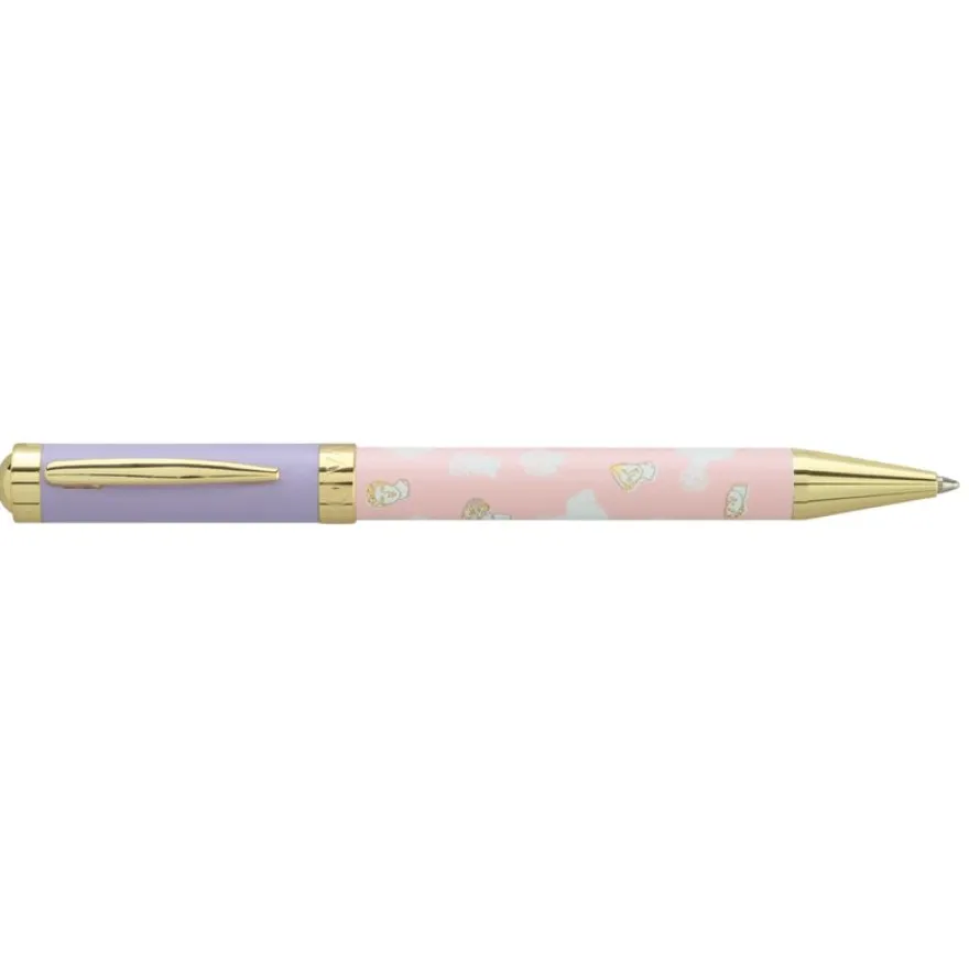 Bille ENZO VARINI "Palazzo Greek Têtes" coloris rose & violet