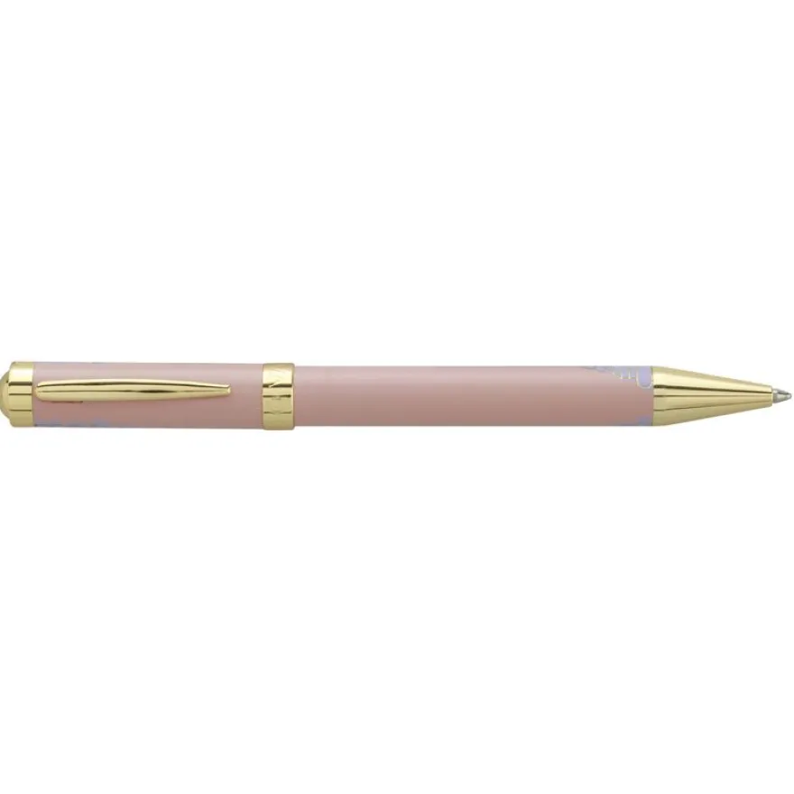 Bille ENZO VARINI "Palazzo Greek Colonnes" coloris rose & violet