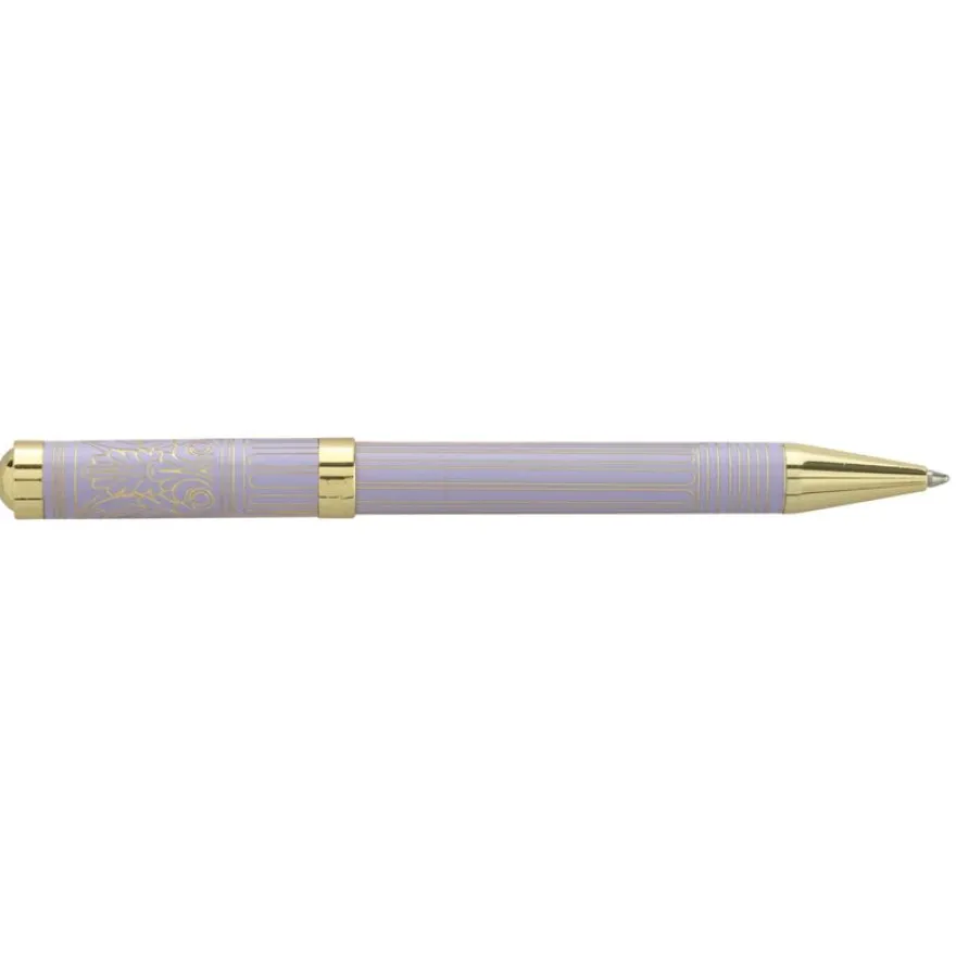 Bille ENZO VARINI "Palazzo Greek Colonnes" coloris rose & violet