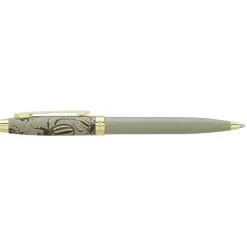 Bille ENZO VARINI "Taormina XL Bugs" motifs scarabées coloris vert gris