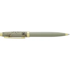 Bille ENZO VARINI "Taormina XL Bugs" motifs scarabées coloris vert gris