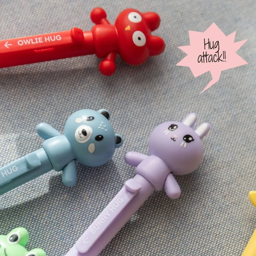 Blister de 1 stylo Ours Hug Attack Back2Fun