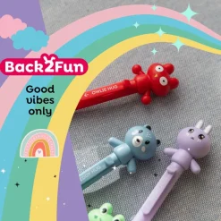Blister de 1 stylo Ours Hug Attack Back2Fun