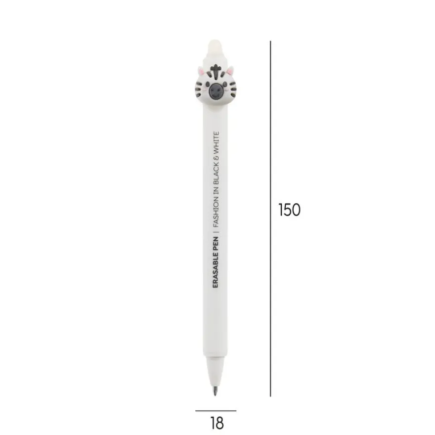 Blister de 2 stylos effaçables zebre - renard Soft Oops Back2fun