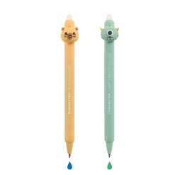 Blister de 2 stylos effaçables monstre-capy Soft Oops Back2fun