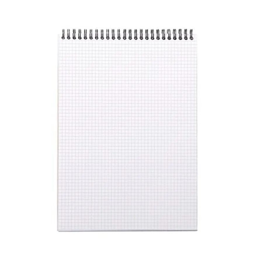 Bloc-Notes Rhodia 19920C A4 – Papier Clairefontaine 90 g/m² - Quadrillage 5x5 - 80 Feuilles Détachables