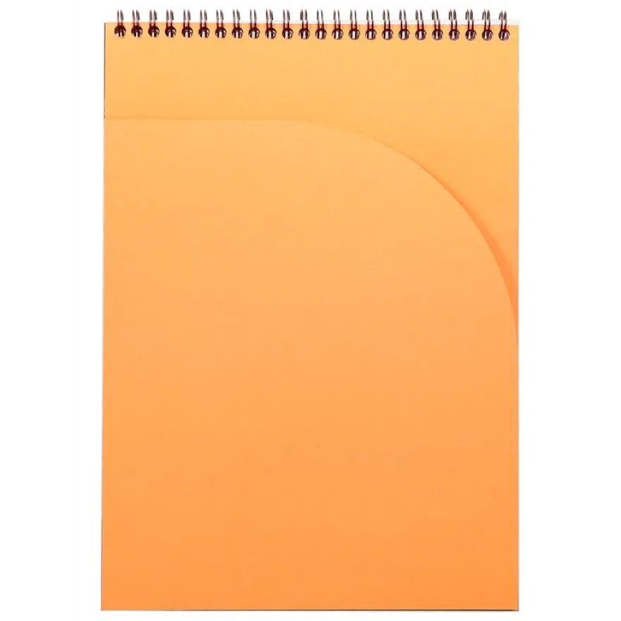Bloc-Notes Rhodia 19920C A4 – Papier Clairefontaine 90 g/m² - Quadrillage 5x5 - 80 Feuilles Détachables