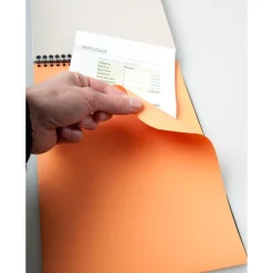 Bloc-Notes Rhodia 19920C A4 – Papier Clairefontaine 90 g/m² - Quadrillage 5x5 - 80 Feuilles Détachables