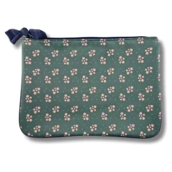 Blue Art Lila Mr&Mrs Clynk - Grande pochette 1 compartiment - mini fleurs