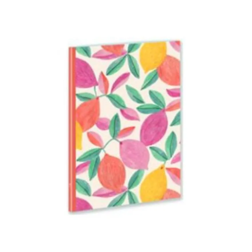 BLUE ART Summer Breeze - Carnet de notes premium - 148 x 210 mm - citron