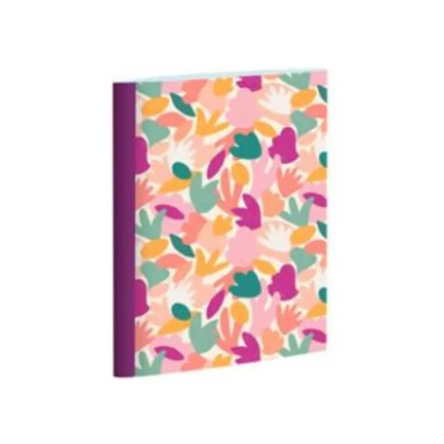 BLUE ART Summer Breeze - Cahier Select - 16,5 x 22 cm - 128 feuilles / 64 pages - abstrait