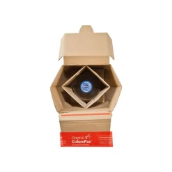 Boite d'expédition 1 bouteille ColomPac® 74 x 74 x 305 mm
