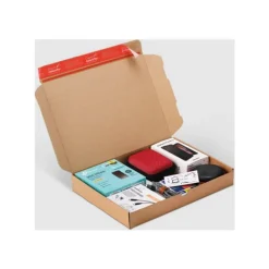 Boite d'expédition CP 080 - 24 cm x 17 cm x 4.5 cm - Logistipack