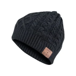 Bonnet connecté Archos Music Beany - avec écouteurs intégrés en Bluetooth - noir