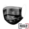 Boîte de 50 masques chirurgicaux "made in France" (non stériles) - type II R - noir