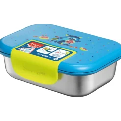 Boîte repas MINIZ en acier inoxydable 900 ml pour enfants – Design raton laveur – Hermétique et écologique
