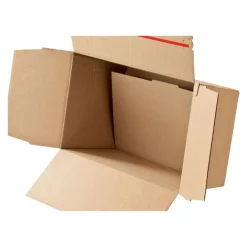 Boîtes d'expédition CP 141 - 44.5 cm x 31.5 cm x 18-30 cm - A4 - brun - Colompac