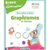 Bravo les maternelles - cahier ardoise - Mes premiers graphismes et formes - Dès 3 ans