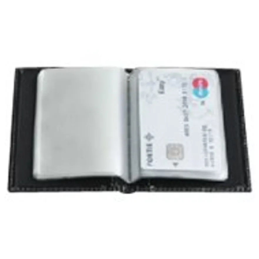 Brepols Palermo - Classeur pour cartes de visite - pour 40 cartes - noir